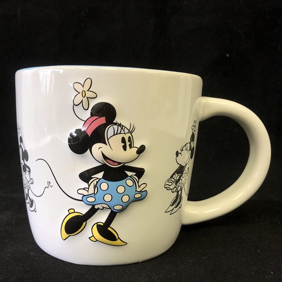 Disney Other - Disney Park Timeless Minnie Mouse Poses 8 oz Ceramic Coffee Coffee Mug Cup - NEW